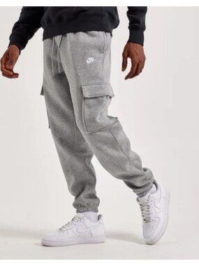 Nike Men's Club Cargo Pants FN3805-063 Grey Size XL NEW WITH TAGS!